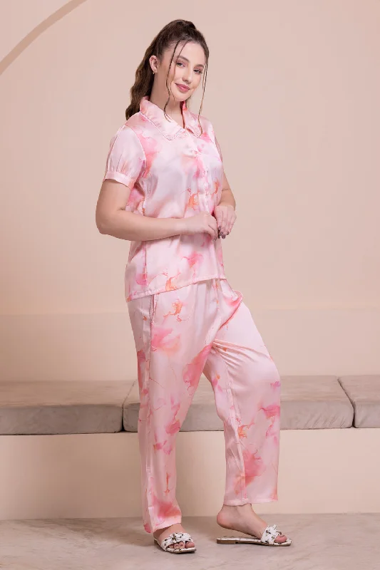 women's pajama sets with matching robesSummer Floral Pj set with Elizabeth Collar